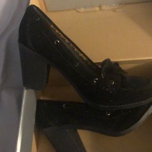 Lane Bryant block heel shoes. Never worn